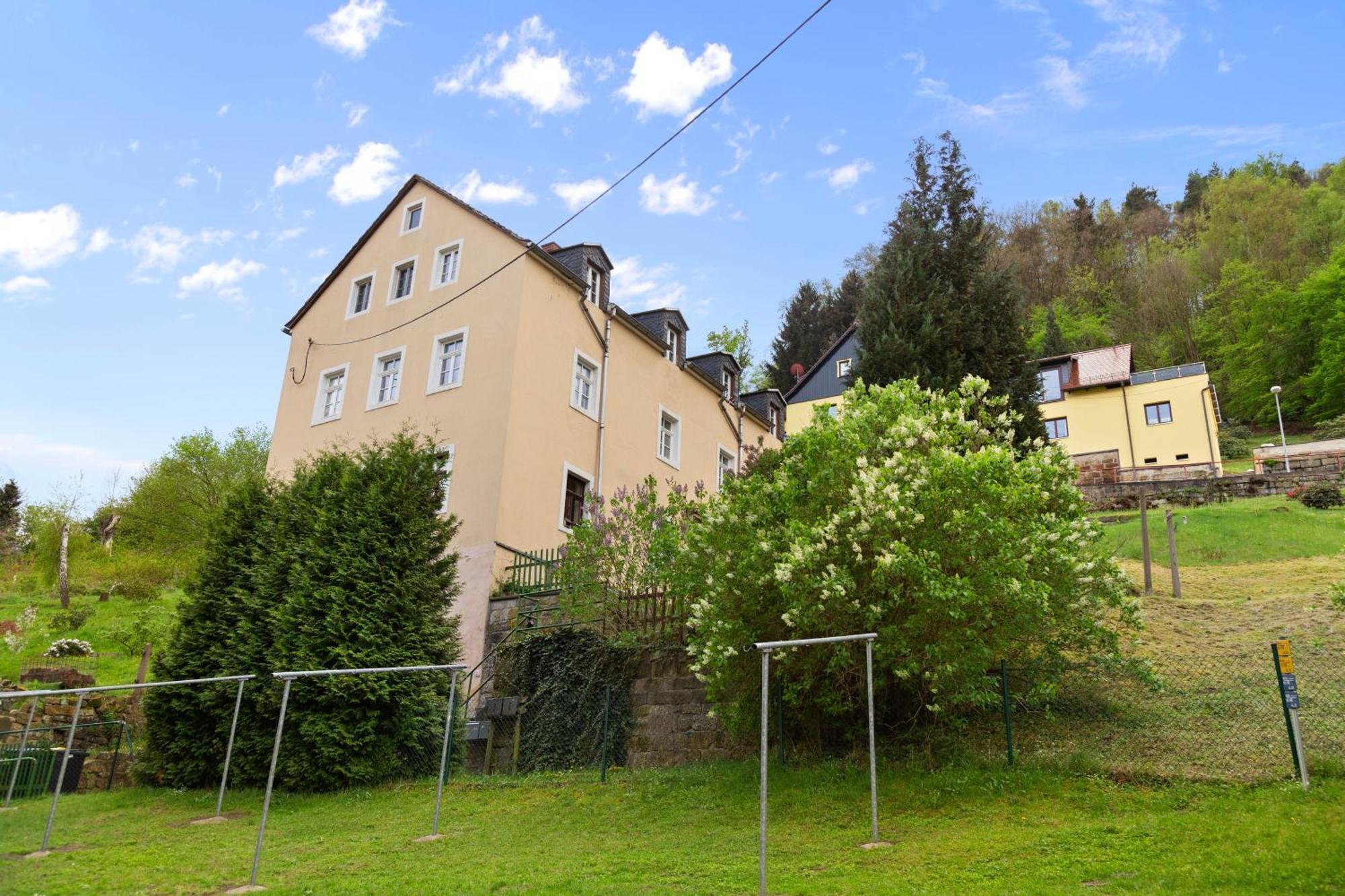 Stilvolles Apartment Mit Festungsblick Im Zentrum เคอนิกชไตน์ อัน แดร์ เอลเบอ ภายนอก รูปภาพ